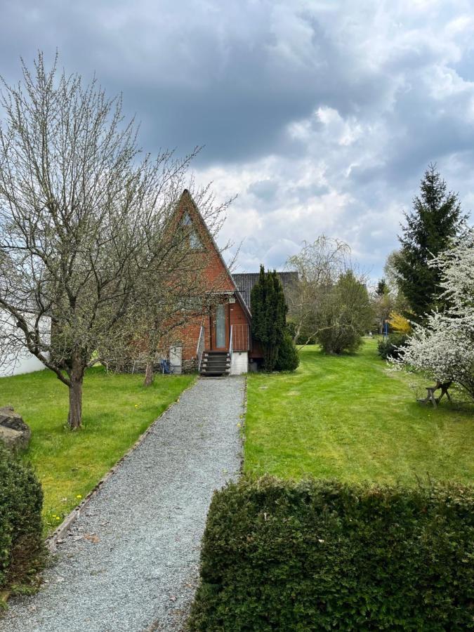 Gemuetliches Ferienhaus Mit Sonniger Terrasse Frankenwald Naehe Badesee Smart-Tv Lichtenberg  Esterno foto
